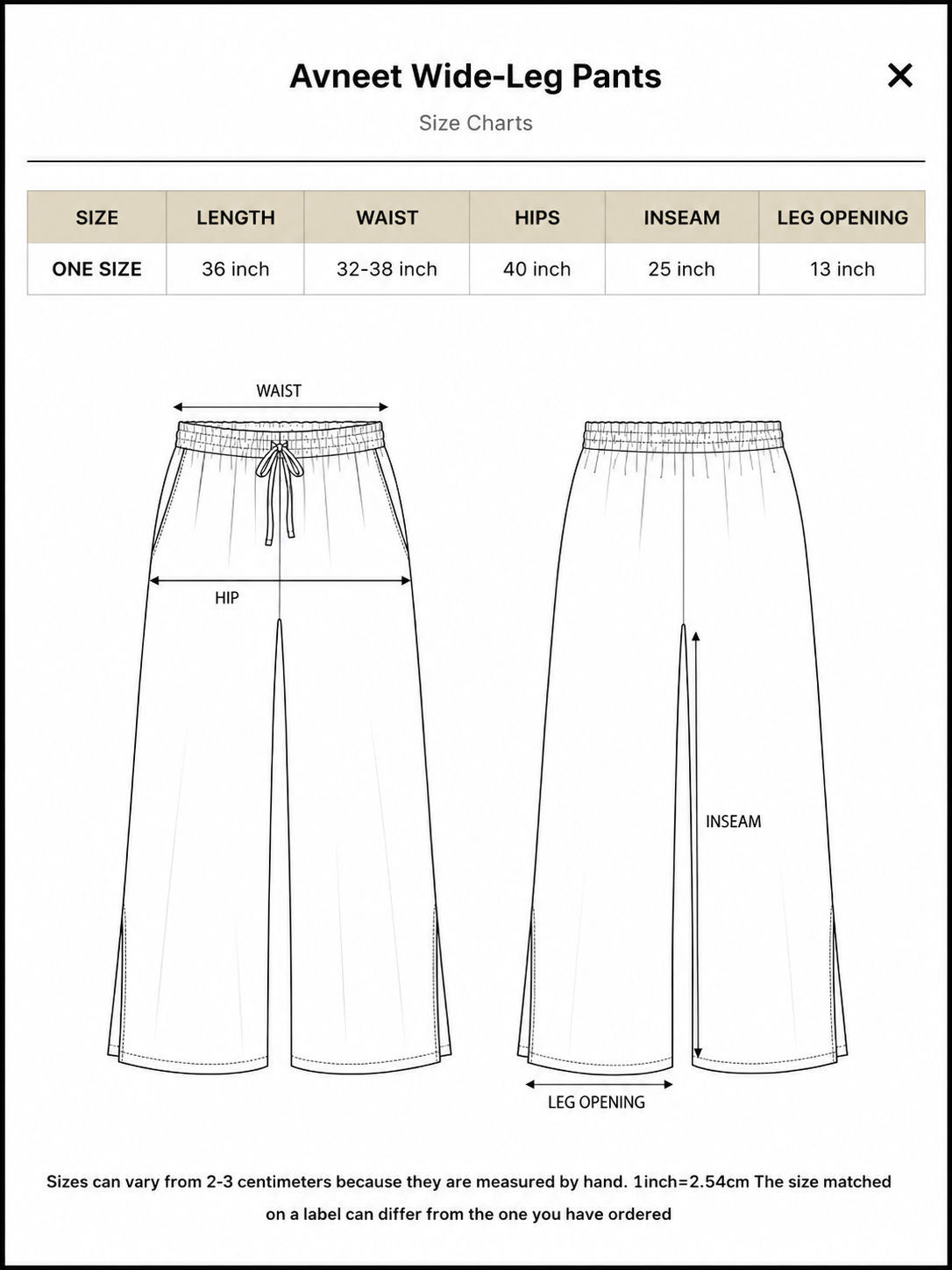 Avneet Wide-Leg Pants
